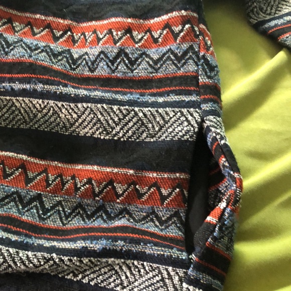 Anthropologie Southwest theme Elodie Medium Jacket/navy/red/white/light blue - Picture 13 of 16